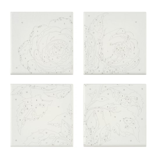 Flower Eyes Paint-by-Number Gallery Mini Kit by Artist's Loft®